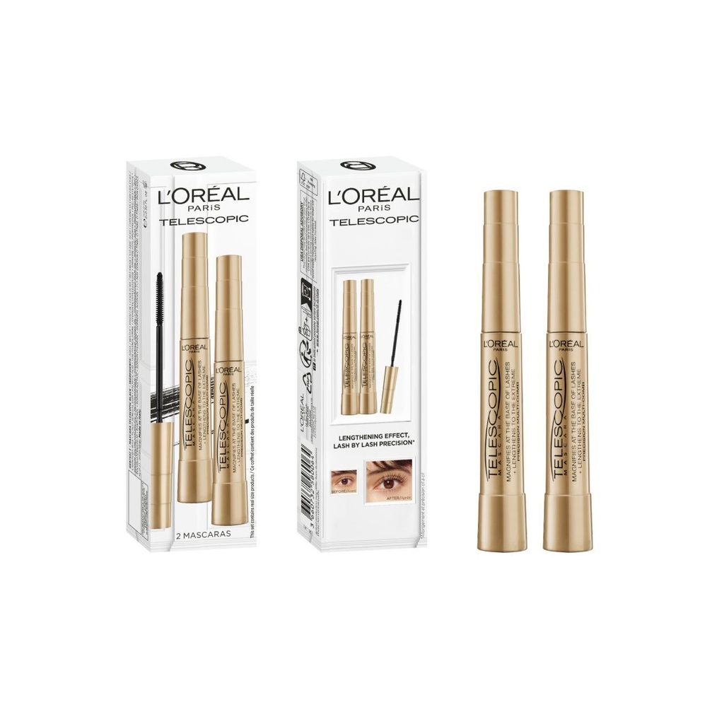 L'Oreal Paris - Mascara - 01 Black - Set (cod. barcode 3660732580064)