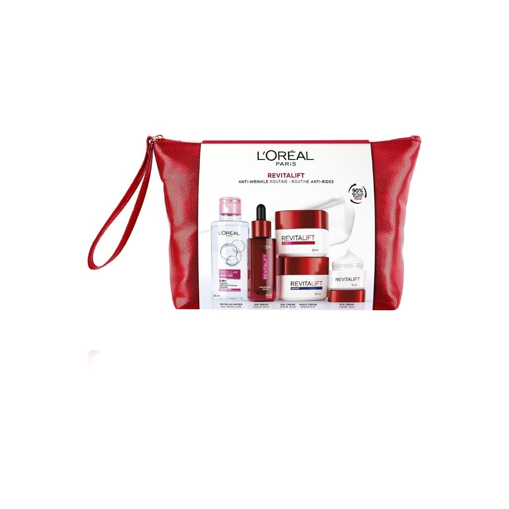 [5339771] L'Oreal Paris - Revitalift Facial Care - Set 5pz (Day+Night+Eye+Serum+Micellar) (cod. 5339771)