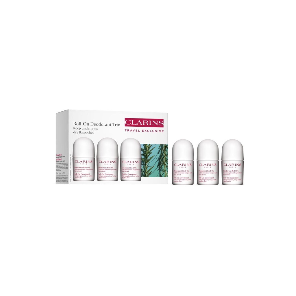[6339331] Clarins - Body Care Deodorant - Trio Set